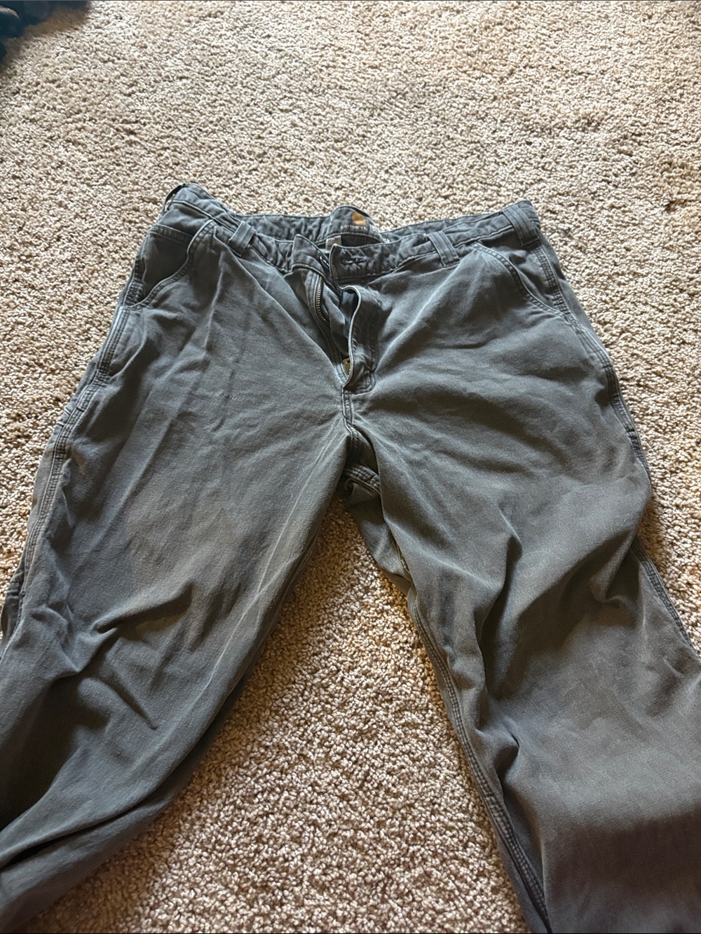 Carhartt Women's Work Trousers in Charcoal